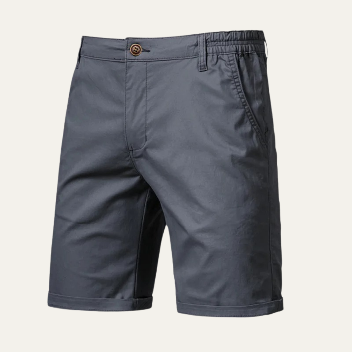 Men’s Summer Chino Shorts – Cotton Stretch Trendy Beach Shorts