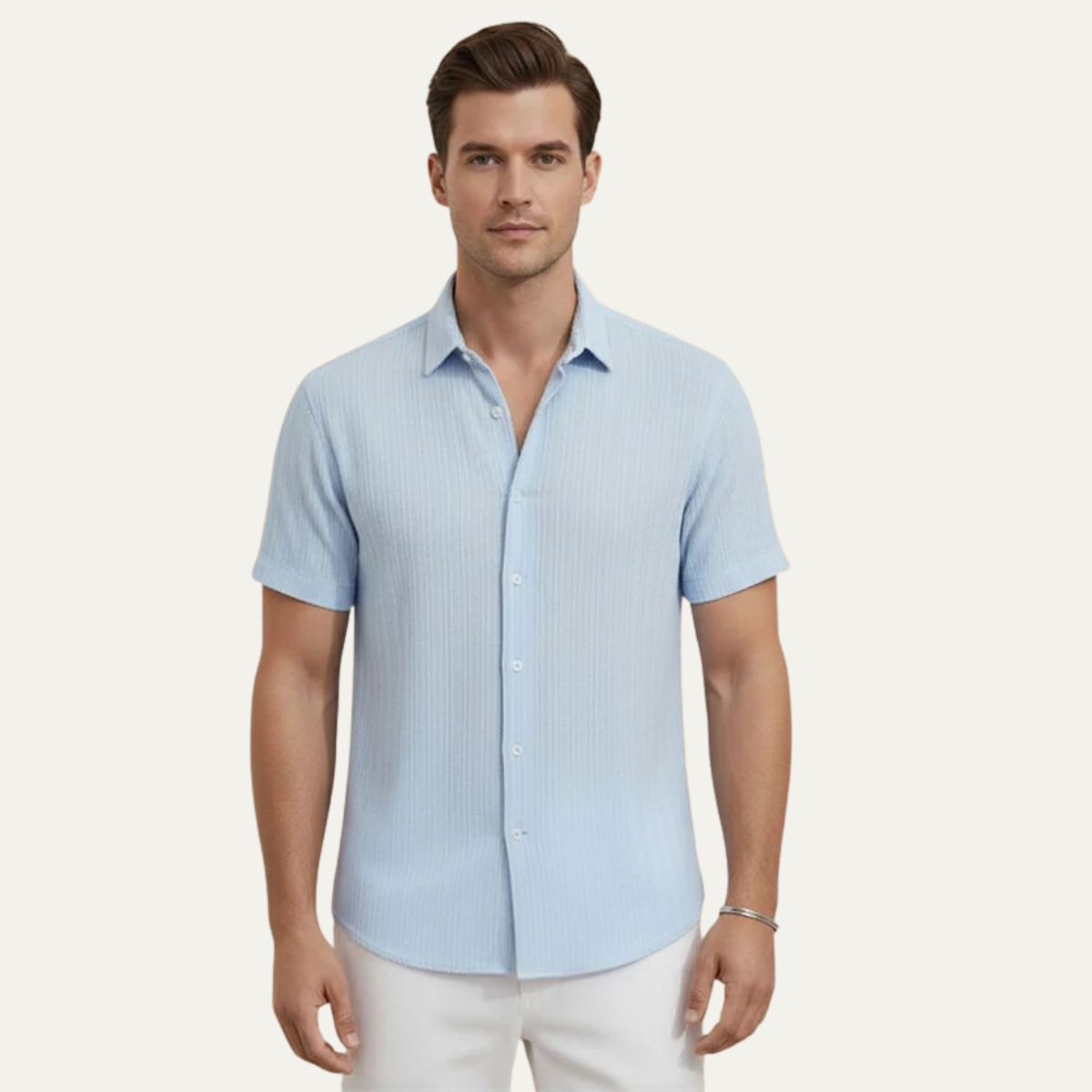 The Forlì Men’s Lightweight Button Up Shirt