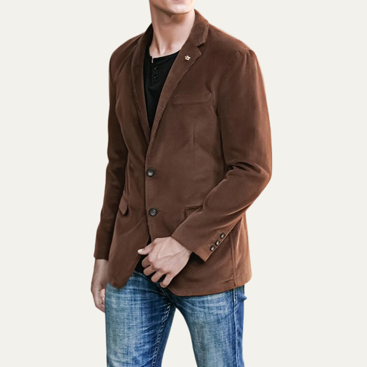 Ridgewell Men's Classic Vintage Corduroy Blazer