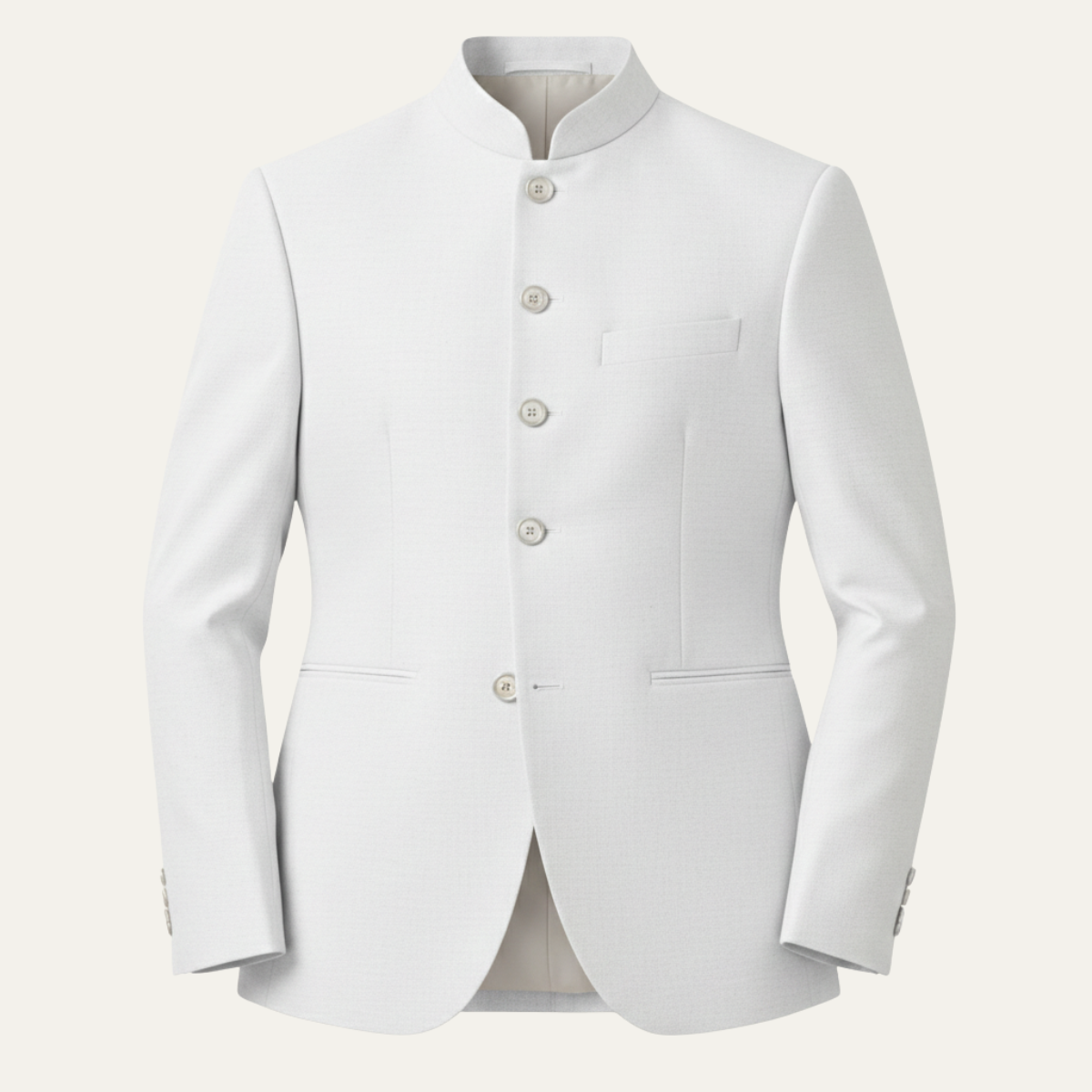 The Monaco Men’s Stand Collar Slim Fit Business Blazer
