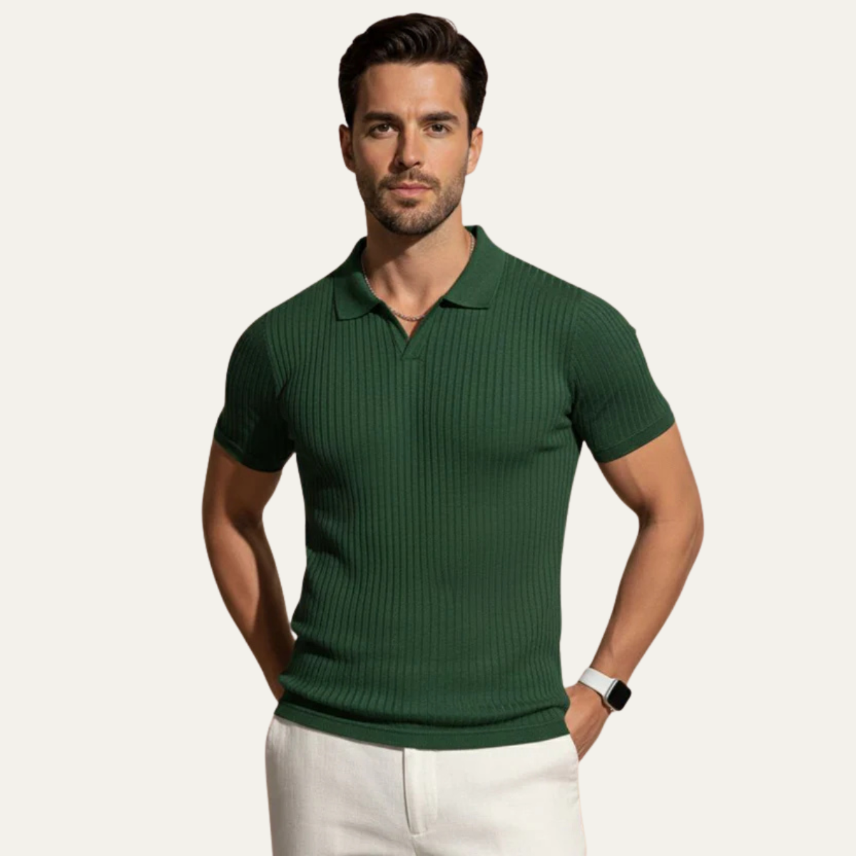 The Ravenna Men’s Short Sleeve Polo Shirt