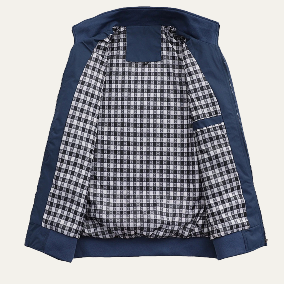 Men’s Casual Stand Collar Bomber Jacket