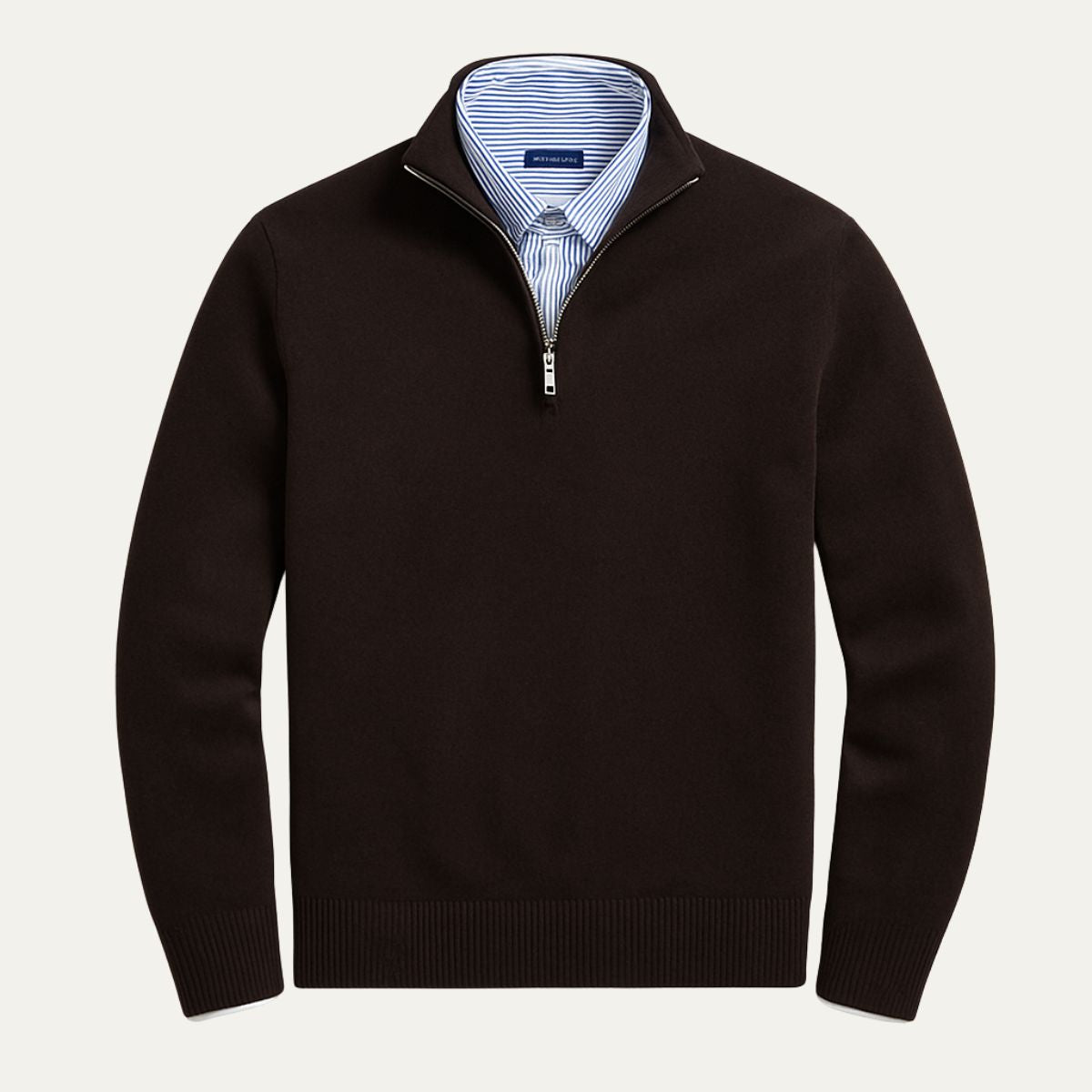 Modern Quarter Zip Jumper for Men