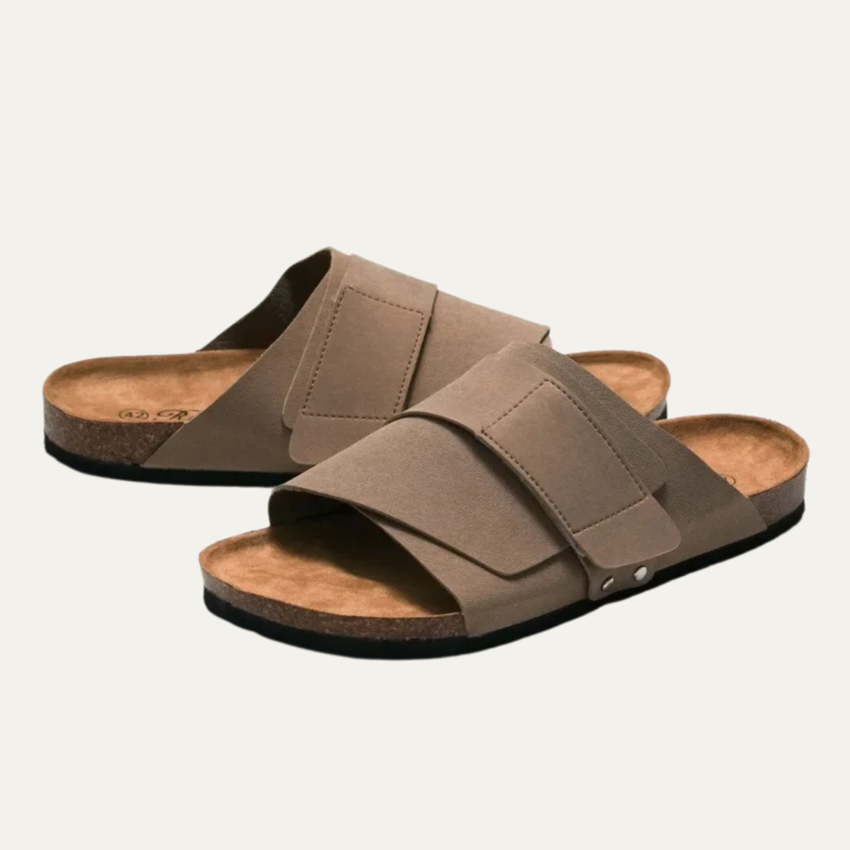 The Canterbury Men’s Cork Footbed Slide Sandals