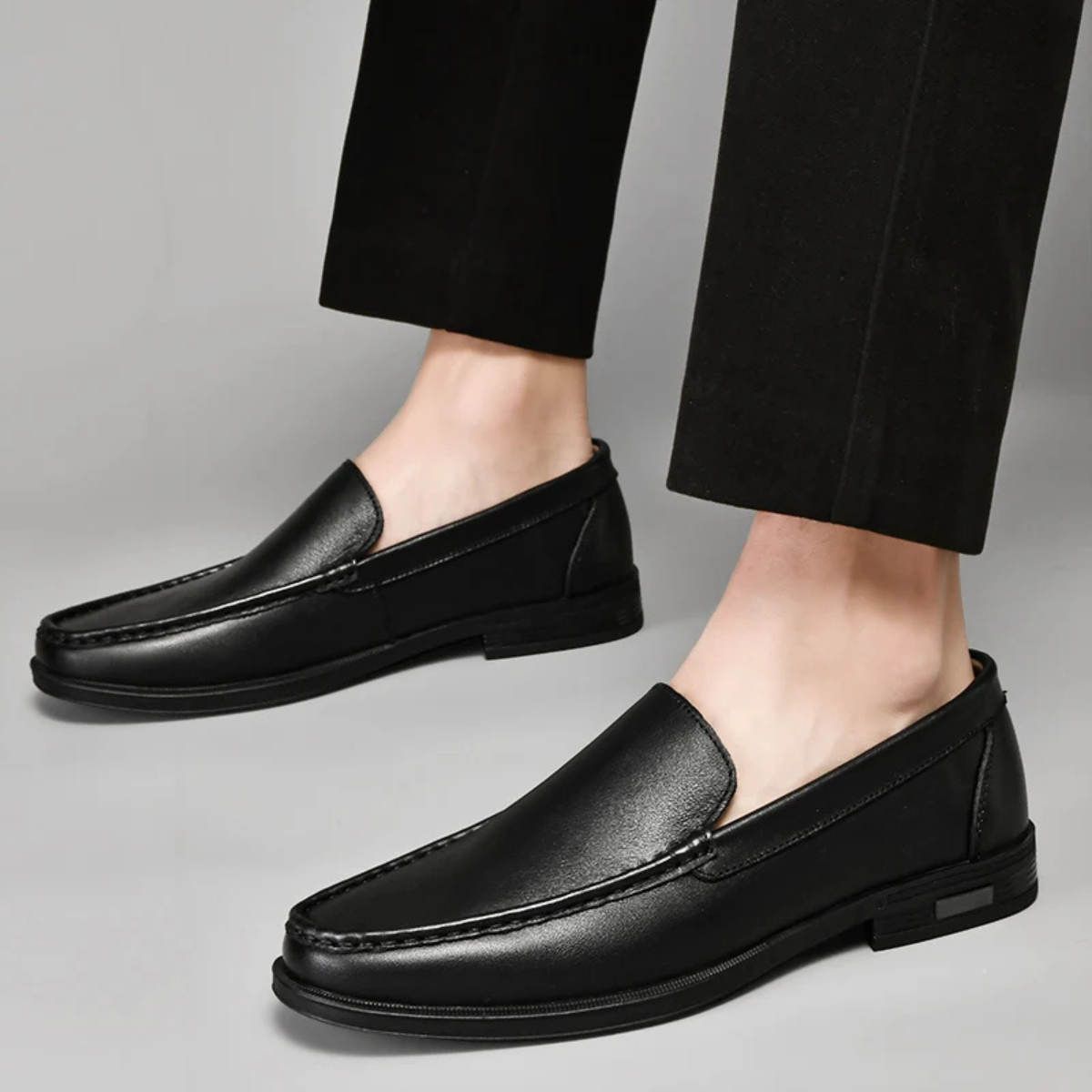 The Lecco Men’s Casual Trendy Leather Loafers