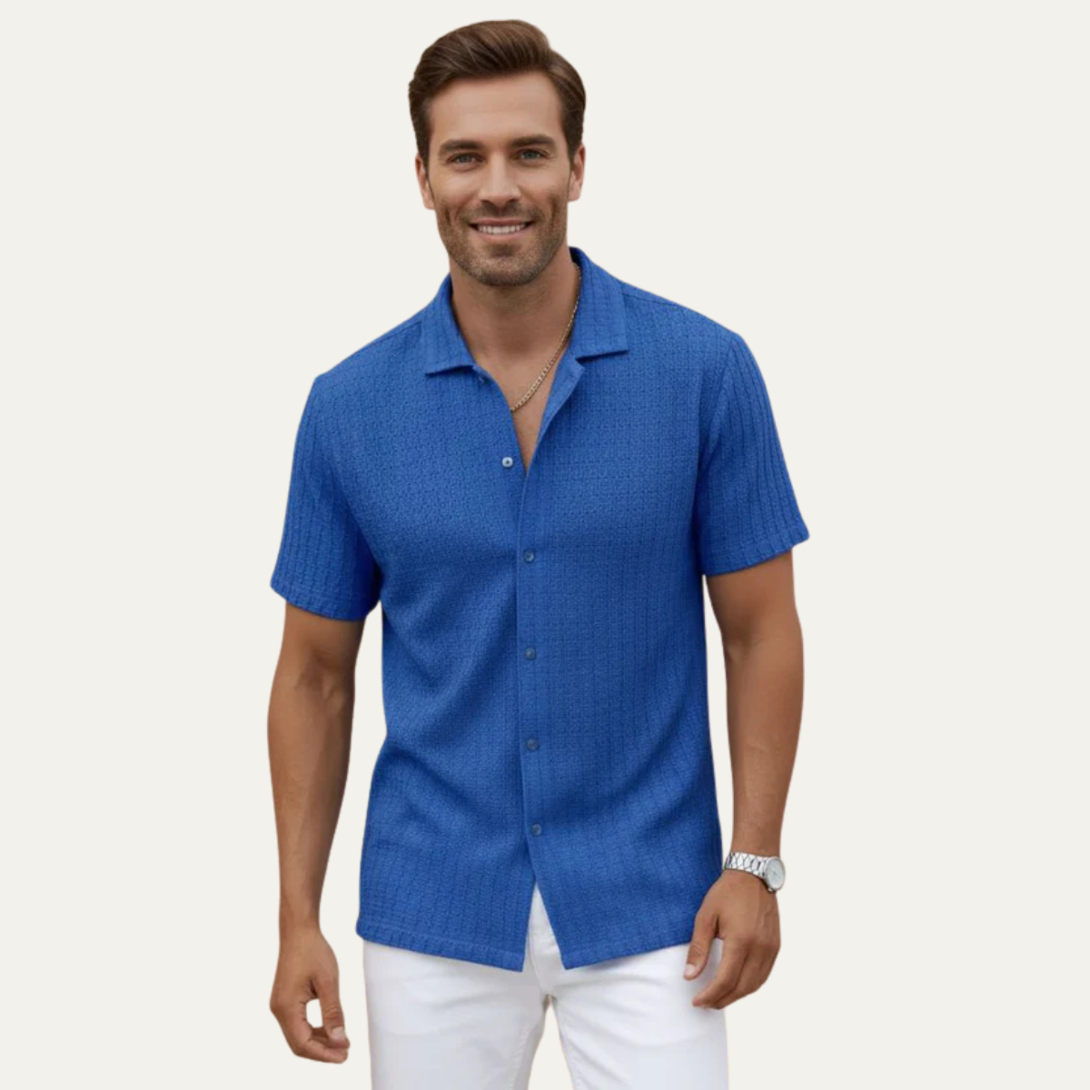 The Bologna Men’s Summer Casual Shirt