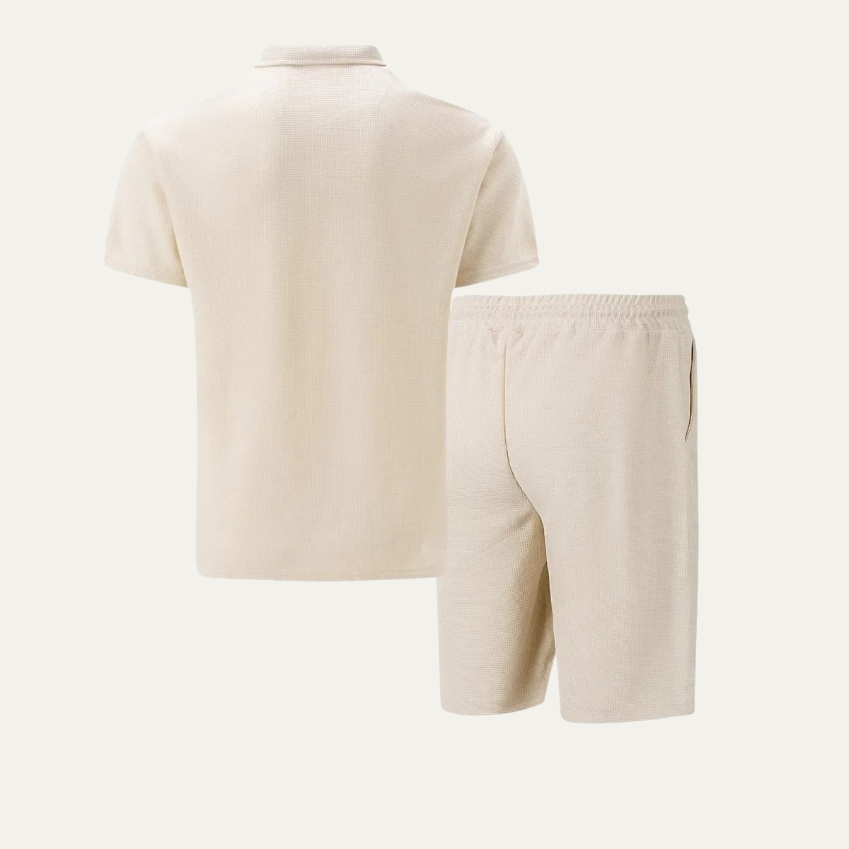 The Merano Men’s Polo Shirt and Shorts Set – Casual Two Piece Outfit