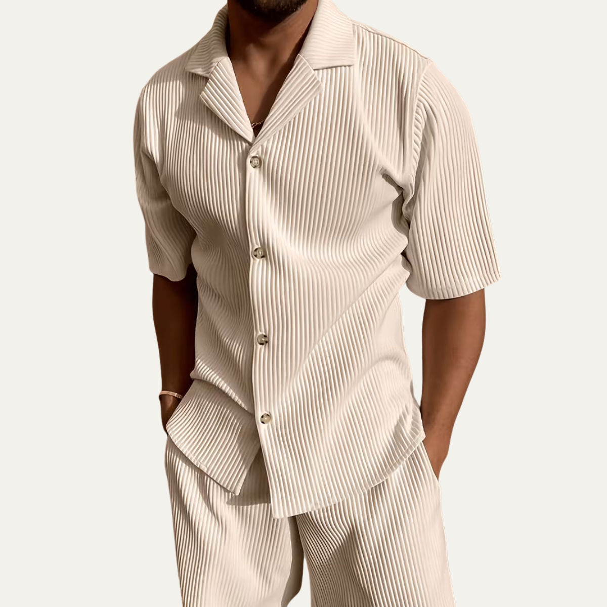 The Rapallo Men’s 2 Piece Summer Casual Outfit Set
