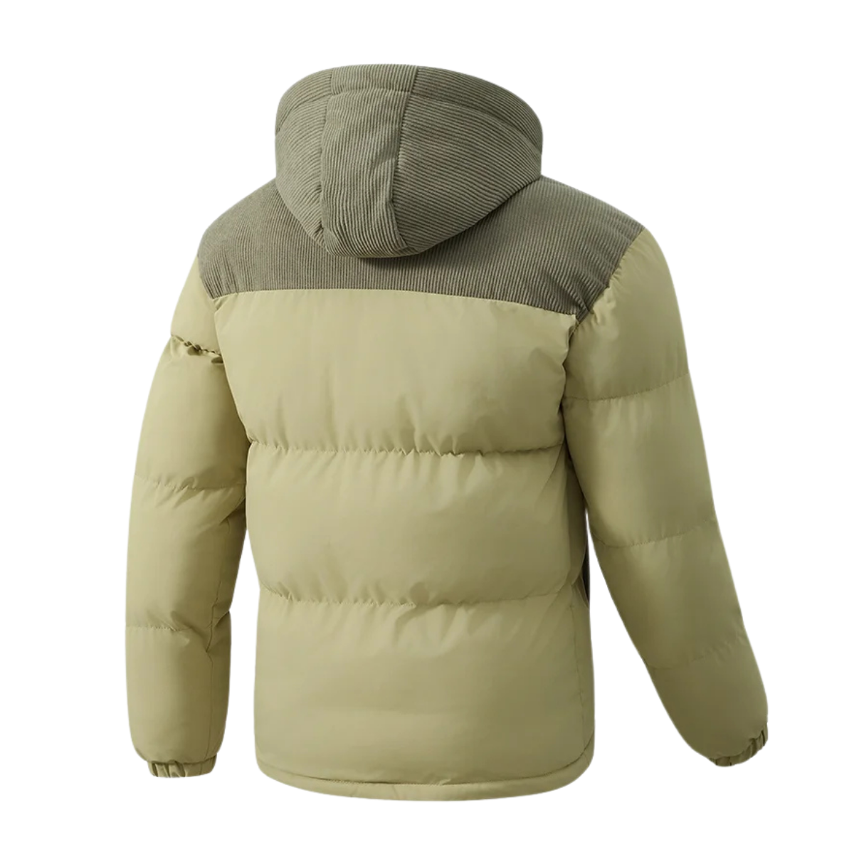 The Aldeburgh Men's Contrast Panel Puffer Jacket