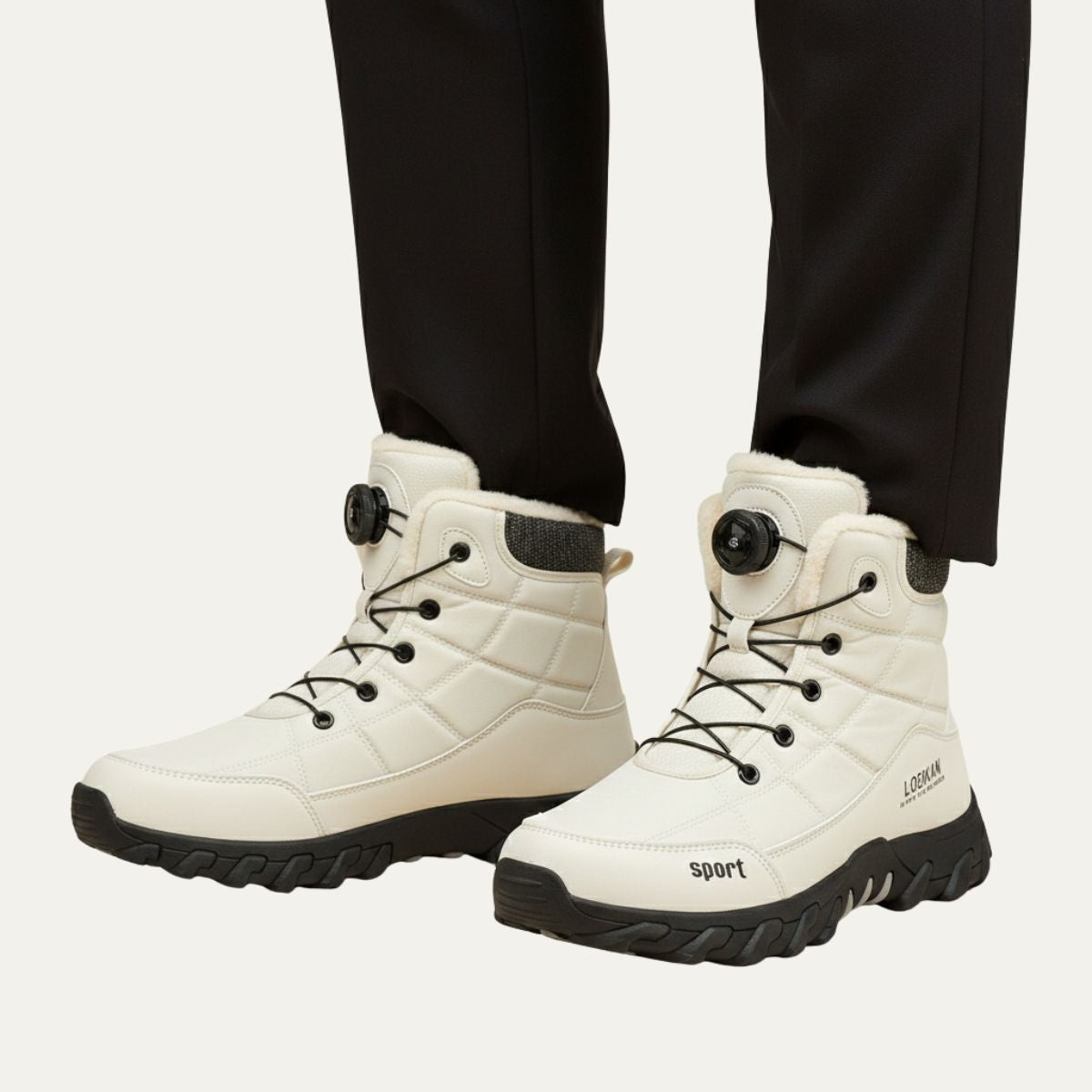 Northpark Men's Trendy Plush-Lined Winter Boots