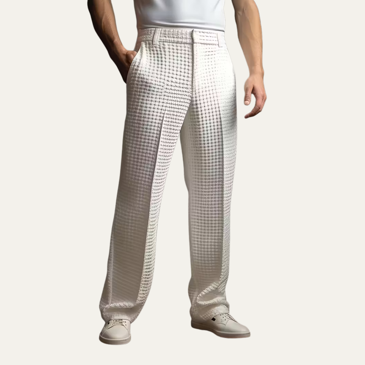 The Adelaide Men’s Business Casual Straight Leg Dress Trousers