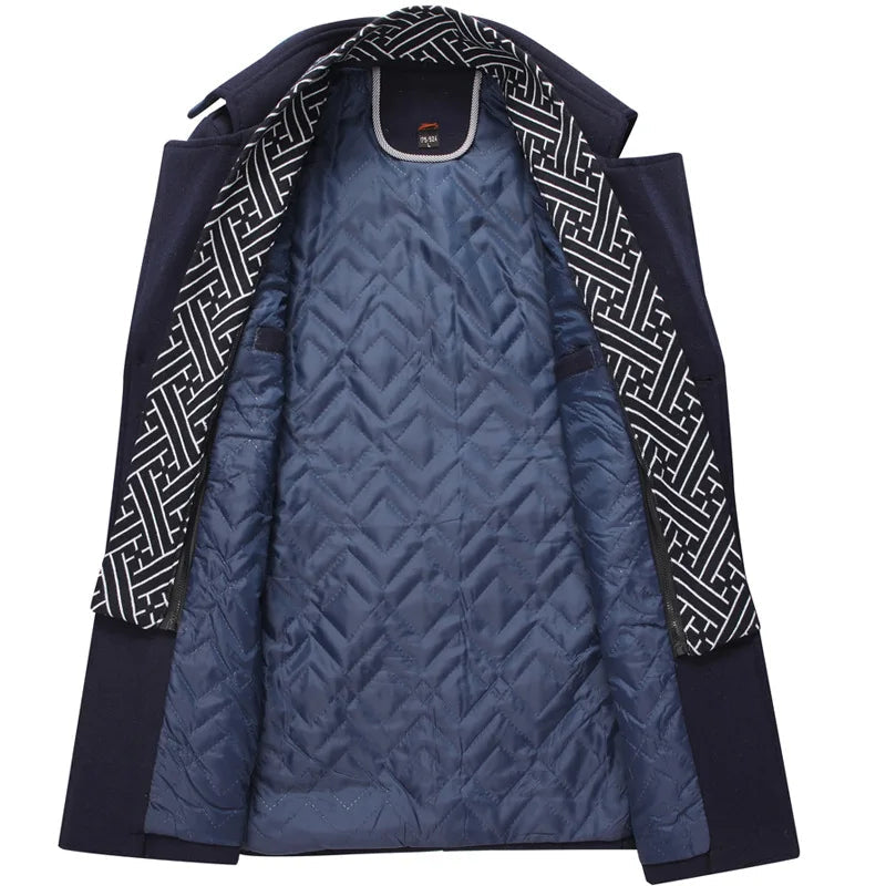 The Peebles Men's Structured Mid Length Winter Coat