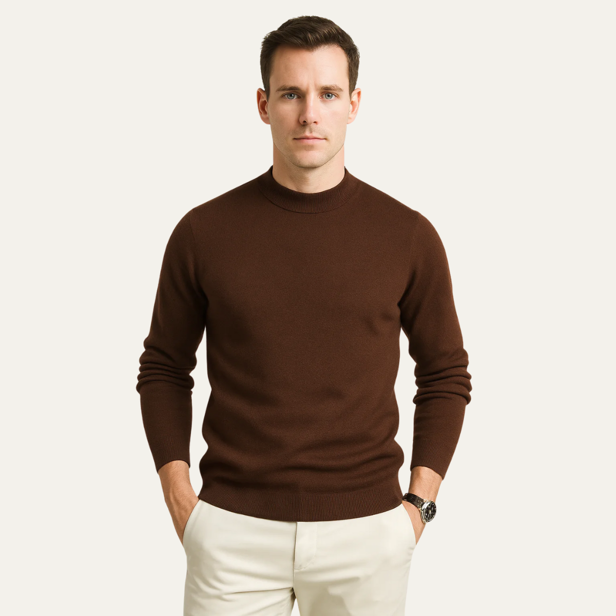 Men’s Trendy Crew Neck Jumper