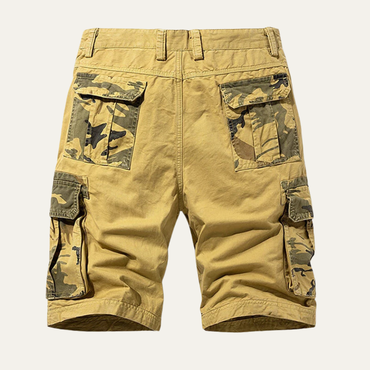 The Stratford Men’s 100% Cotton Camouflage Cargo Shorts