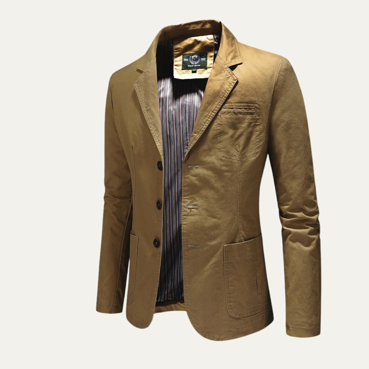 The Dolomiti Men’s Slim Fit Casual Cotton Blazer Suit