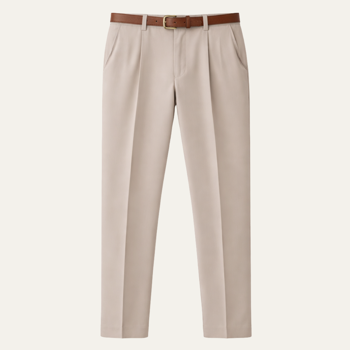 The Charleston Men’s Summer Straight Leg Loose Fit Linen Trousers