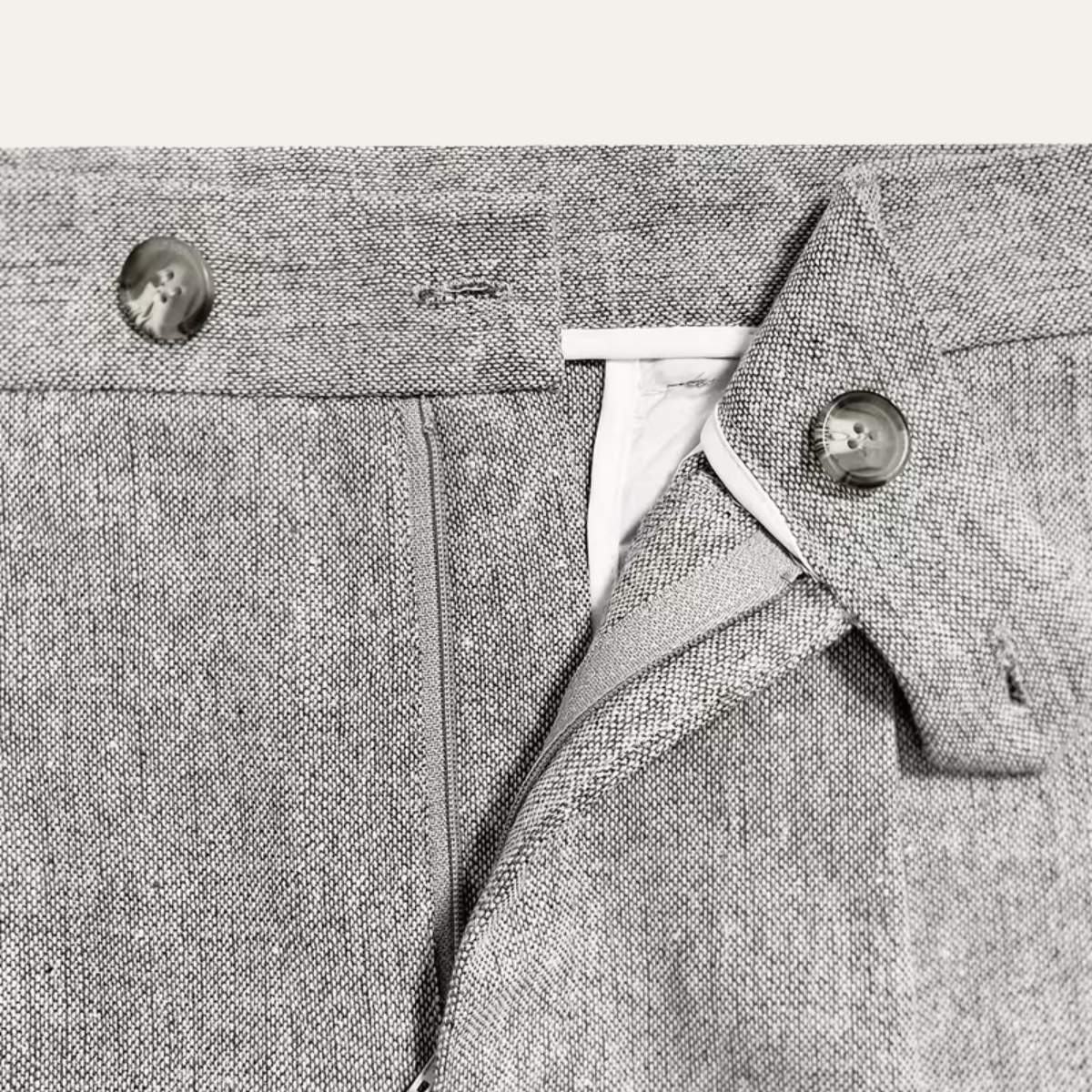 The Dunsborough Men’s Business Tailored Pleated Dress Trousers