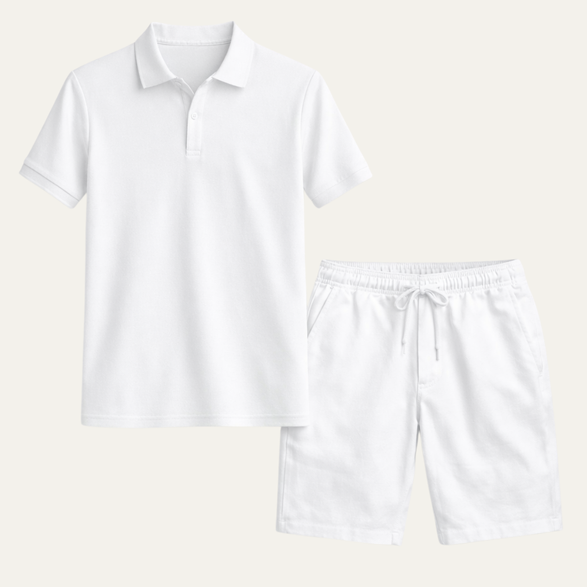 The Glyndebourne Men’s Breathable Summer Set - Polo Shirt & Shorts
