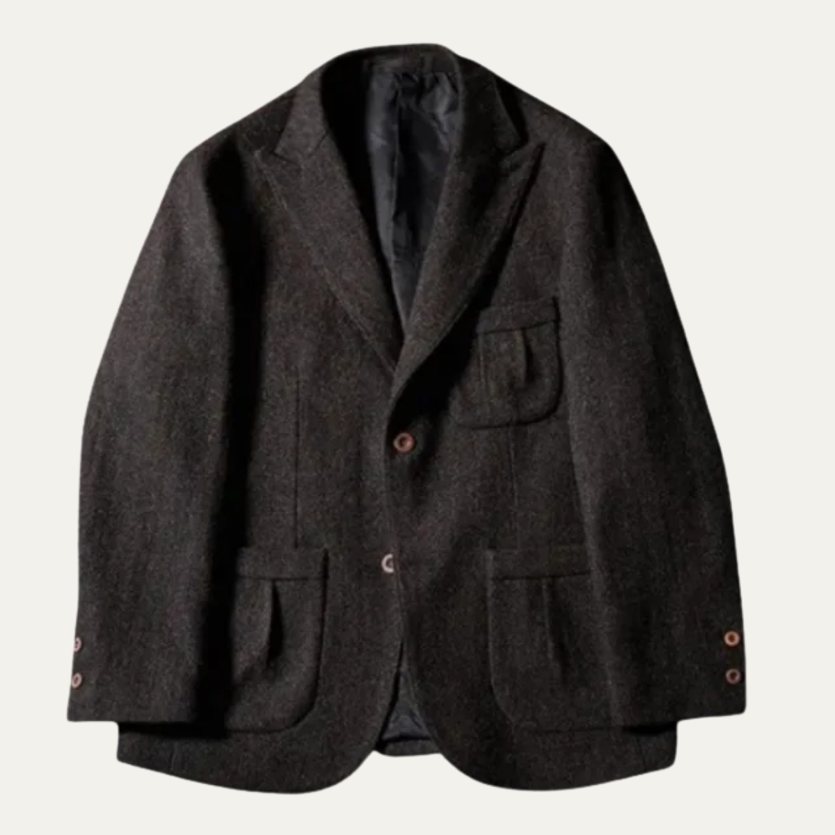 The Willowstone Men’s Tweed Wool Dress Suit Blazer