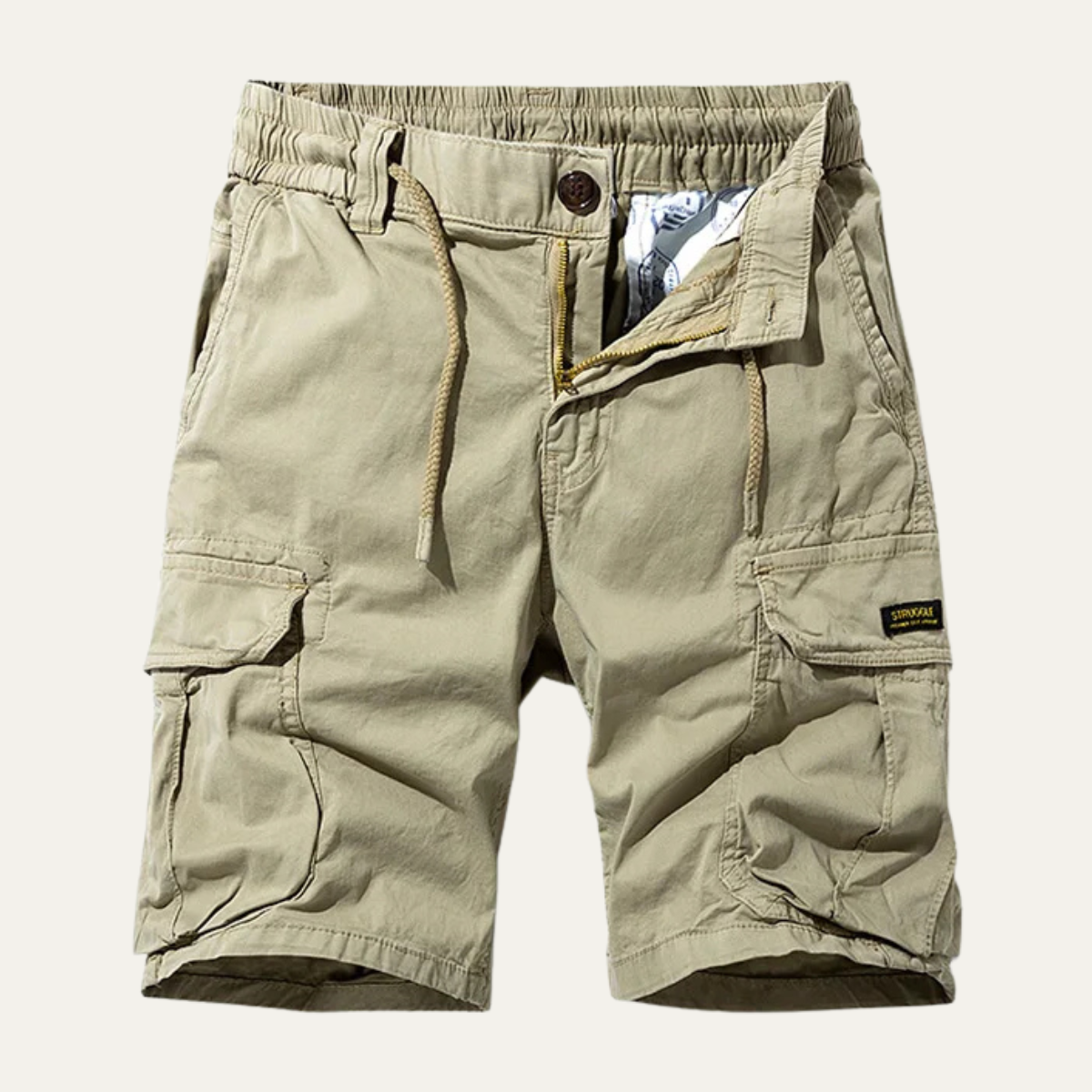 The Rapallo Men’s Relaxed Fit Outdoor Utility Multi Pocket Cargo Shorts