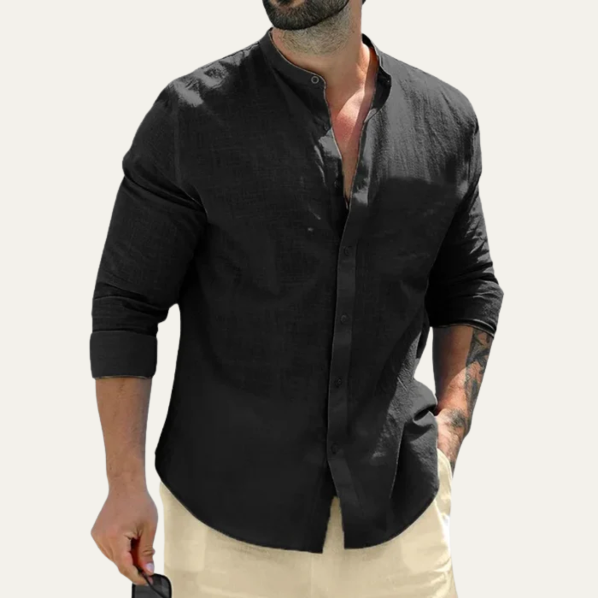 The Assisi Men’s Smart Casual Button Up Collar Shirt