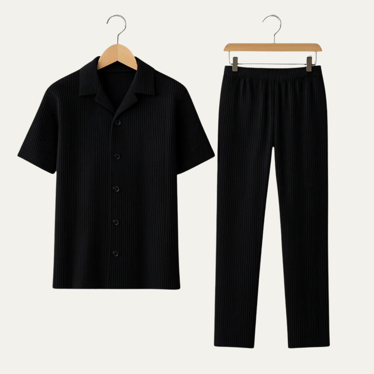 The Padova Men’s Smart Casual Co Ord Set - Shirt & Trousers