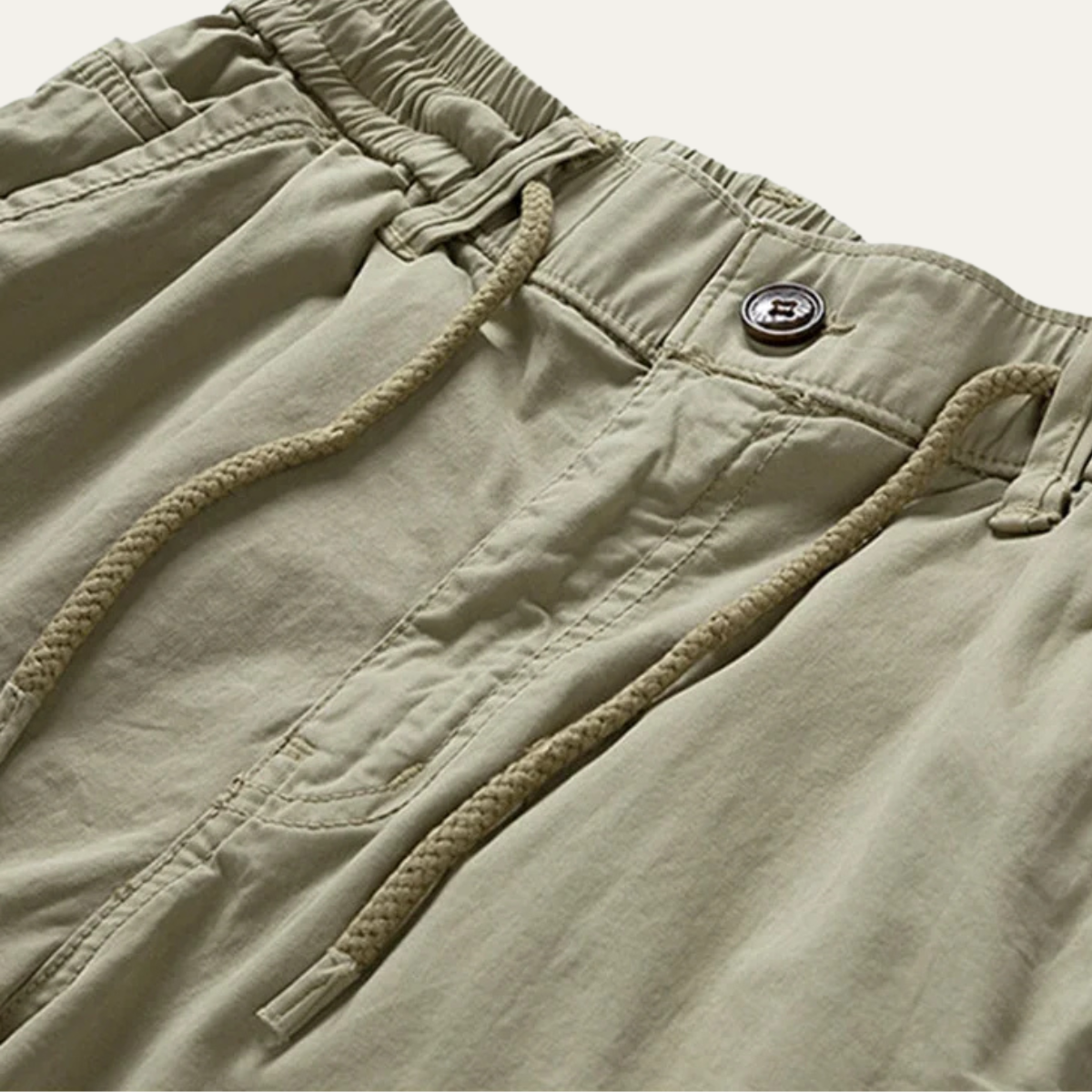 The Rapallo Men’s Relaxed Fit Outdoor Utility Multi Pocket Cargo Shorts