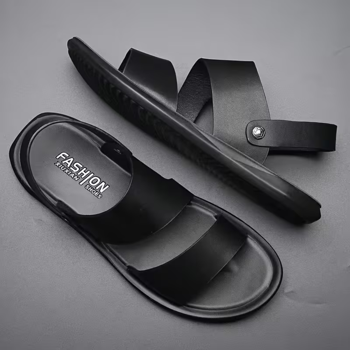The Siracusa Men’s Summer Casual Strap Sandals