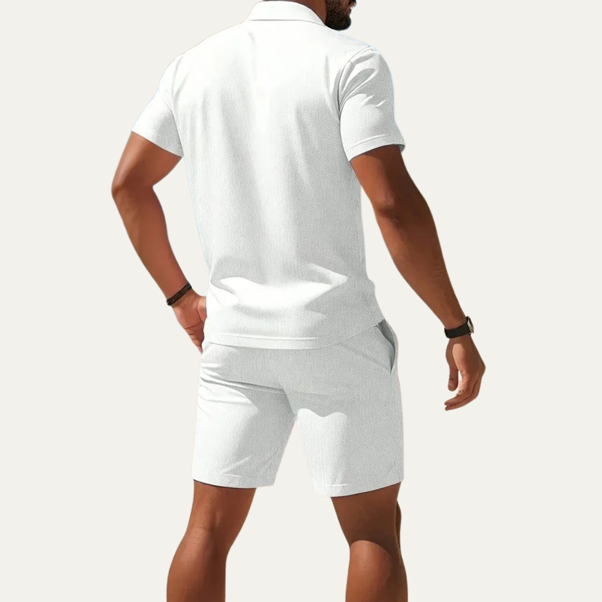The Glyndebourne Men’s Breathable Summer Set - Polo Shirt & Shorts