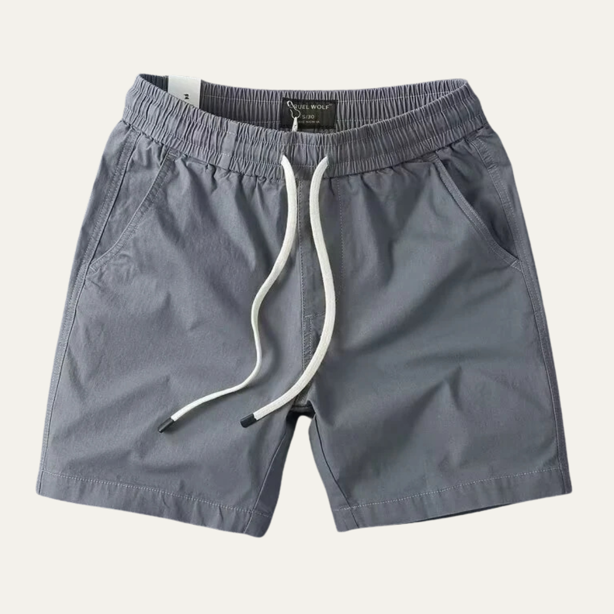 The Ravello Men’s Elastic Waist Casual Sports Shorts