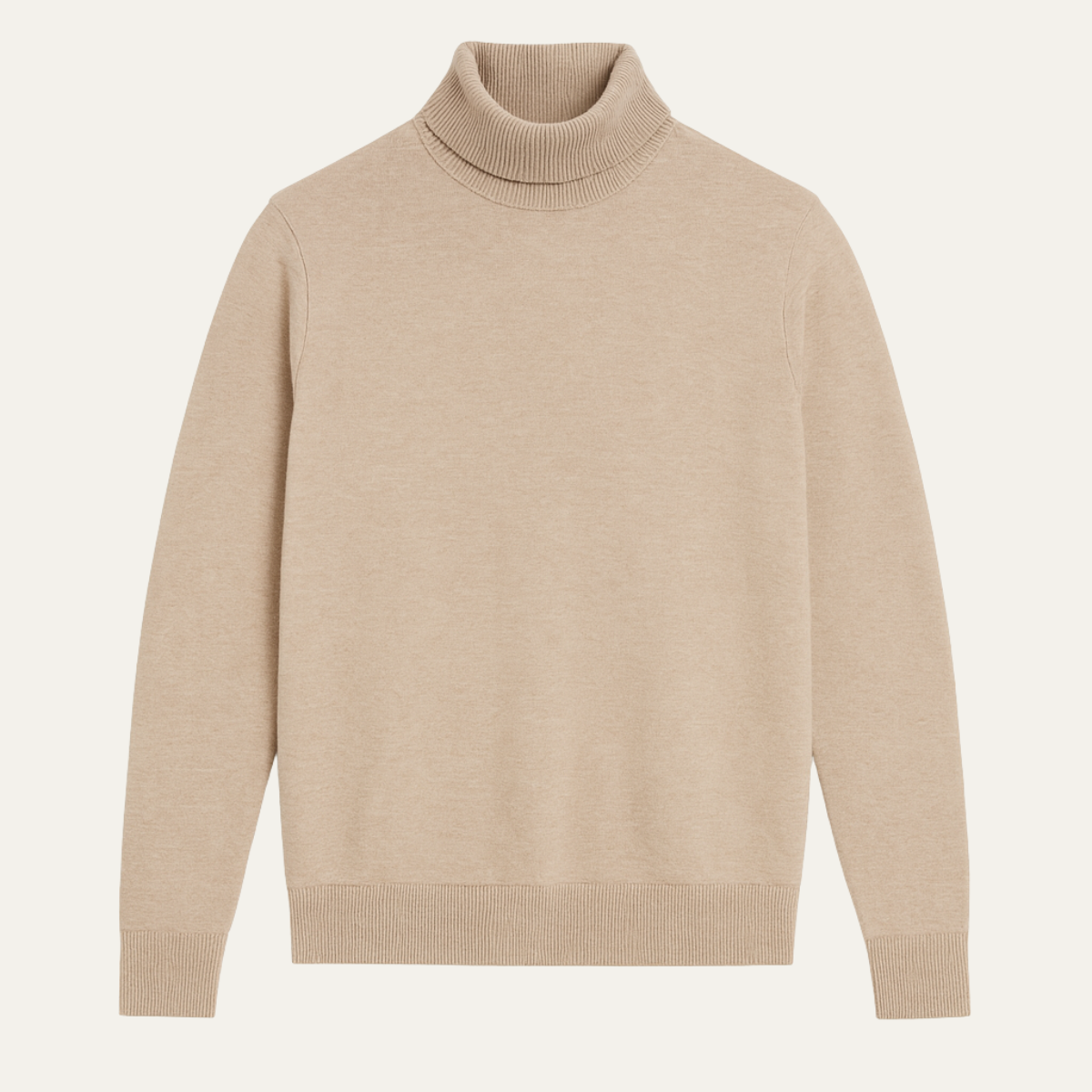 Banbury Men's Classic Turtleneck Knit Pullover