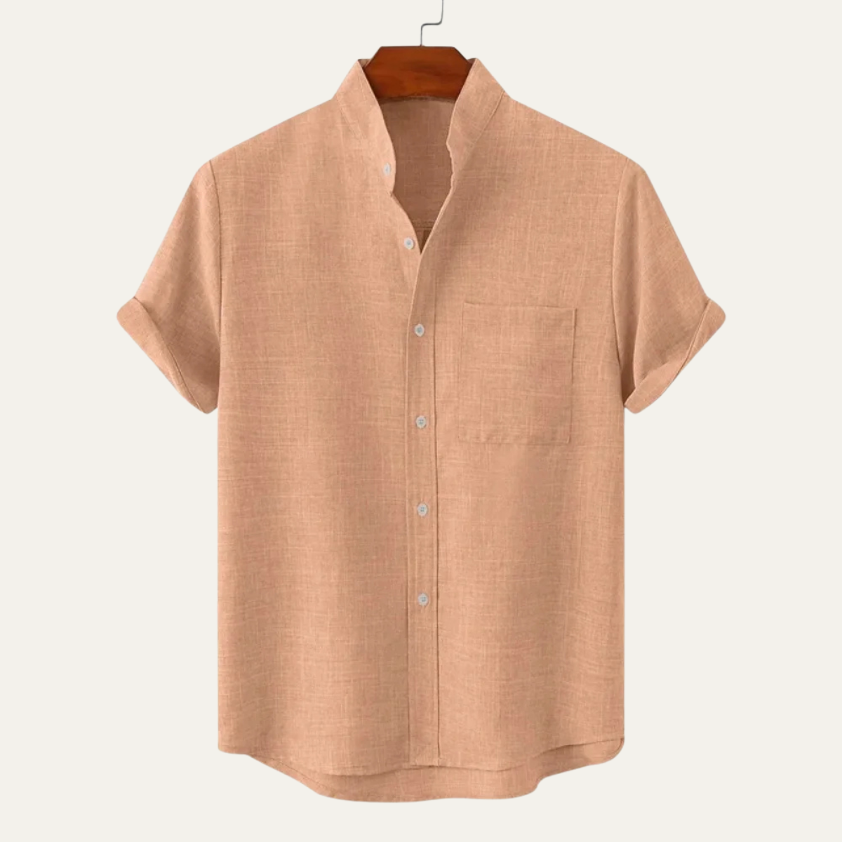 The Coventry Men’s Solid Colour Linen Lightweight Button Up Shirt