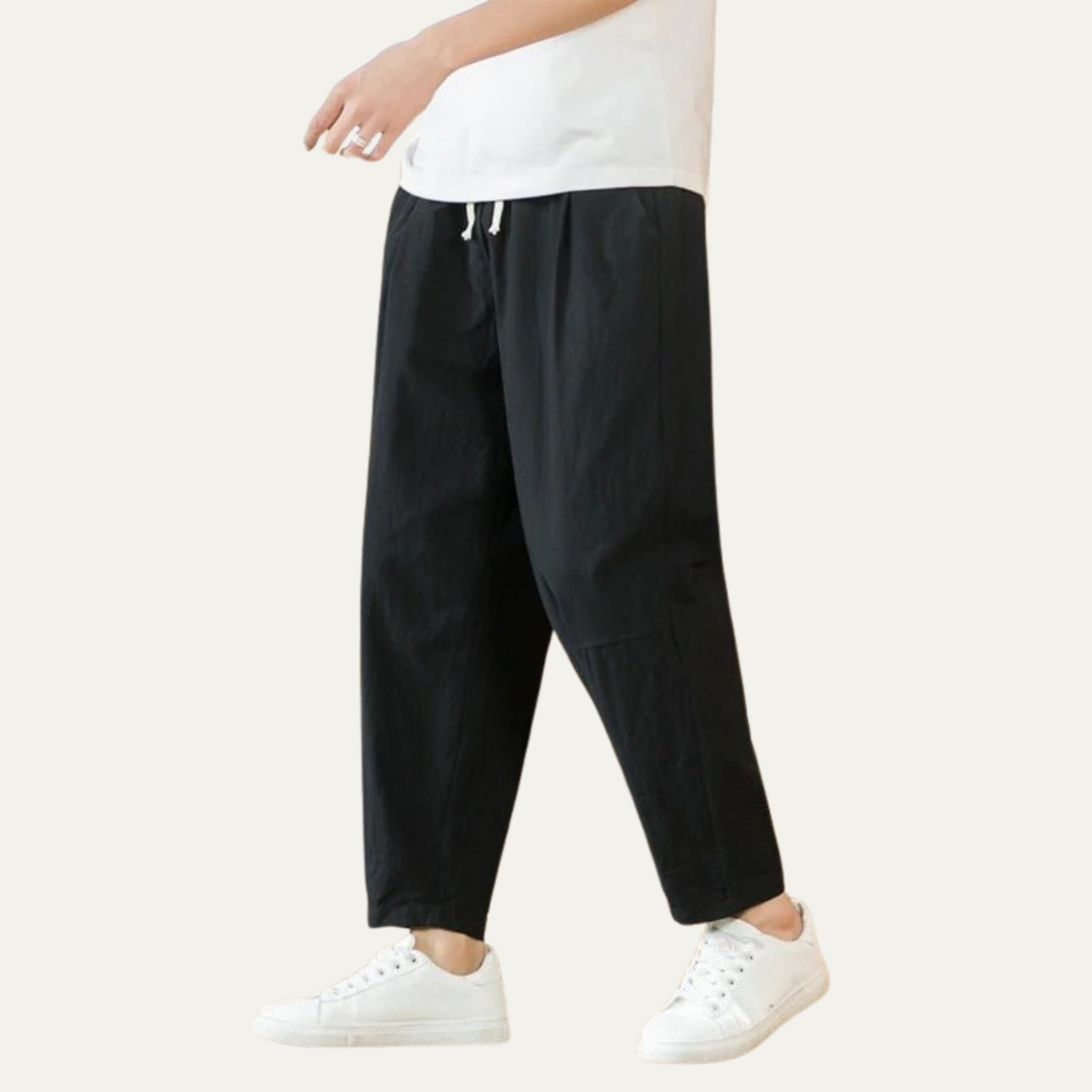 The Vicenza Men’s Drawstring Waist Casual Lounge Trousers