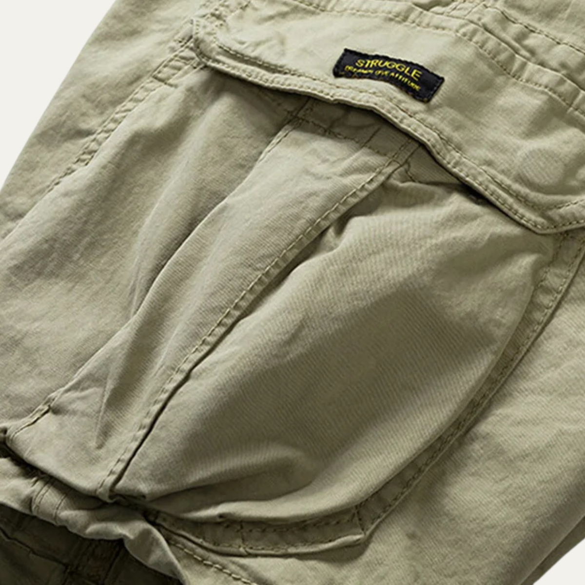 The Rapallo Men’s Relaxed Fit Outdoor Utility Multi Pocket Cargo Shorts