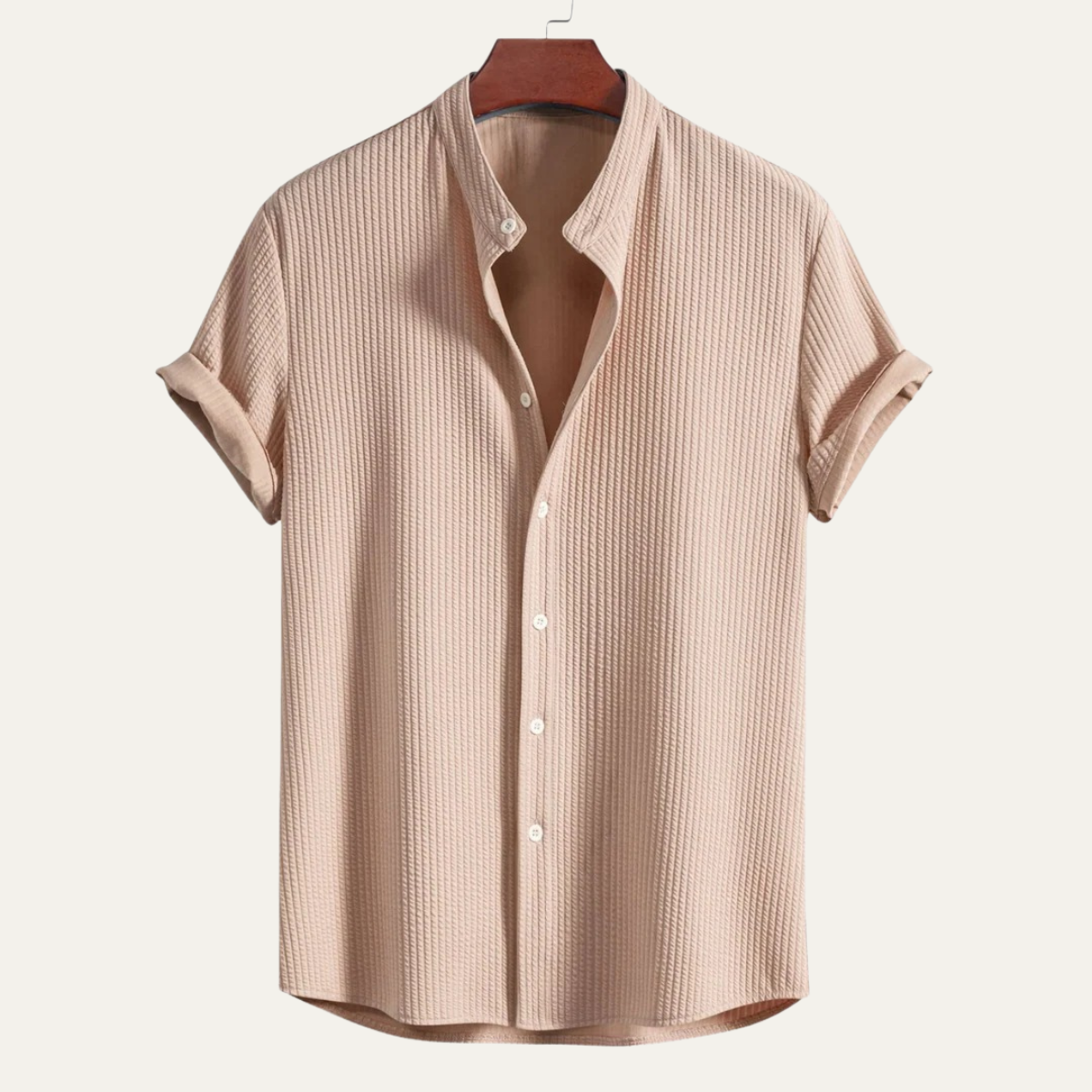 The Jesolo Men’s Trendy Lightweight Button Up Shirt