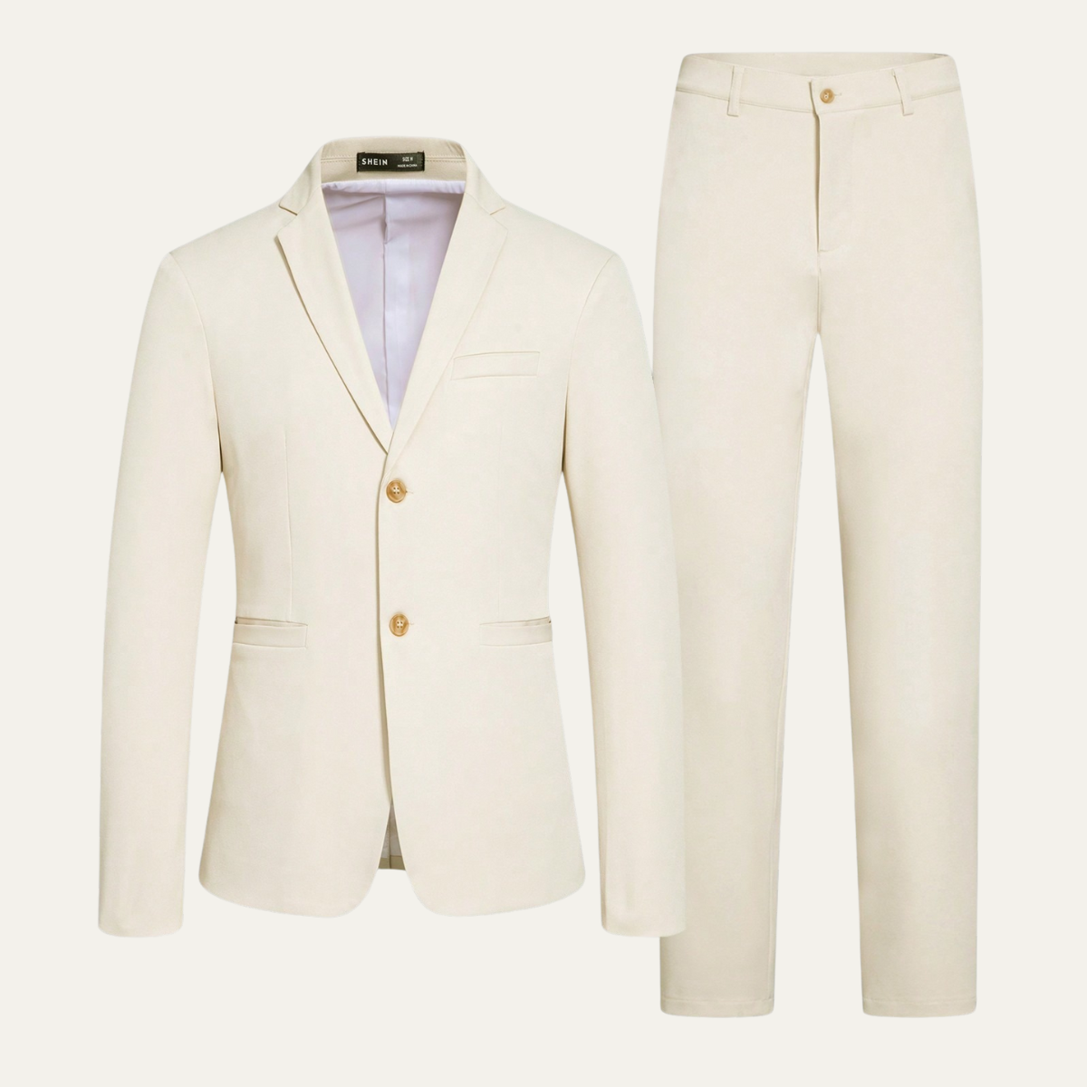 Brookfield Men's Modern Slim Fit Suit Set – Stylish Blazer and Trousers