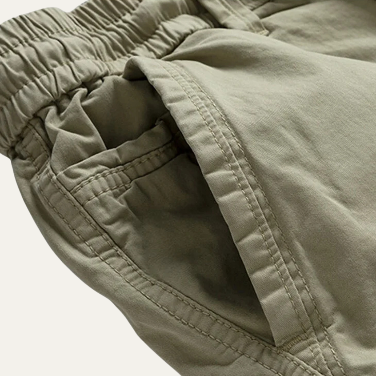 The Rapallo Men’s Relaxed Fit Outdoor Utility Multi Pocket Cargo Shorts