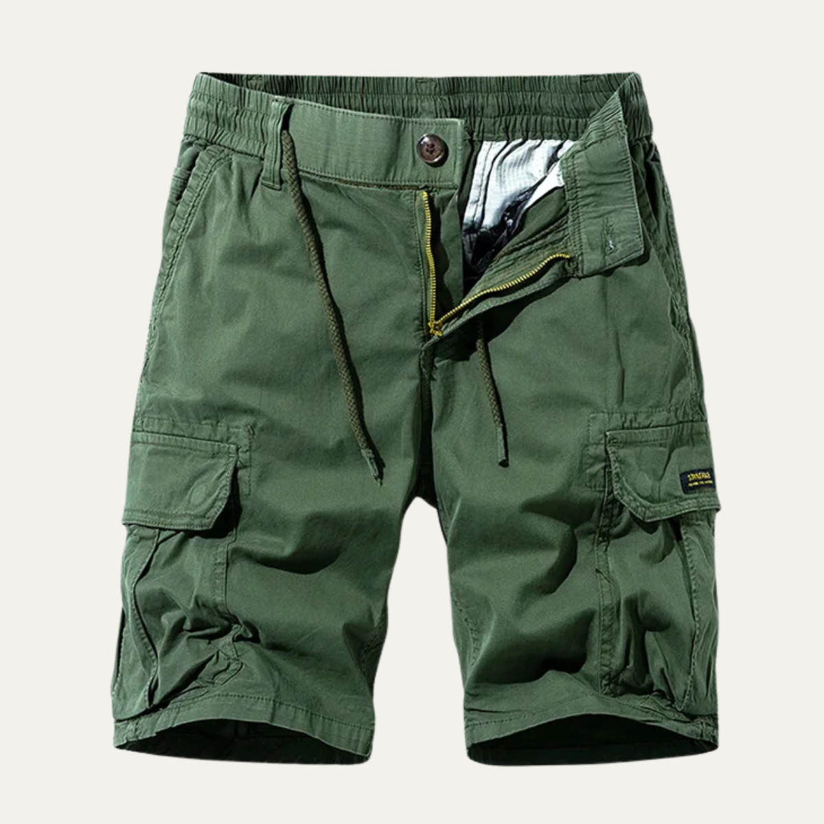 The Rapallo Men’s Relaxed Fit Outdoor Utility Multi Pocket Cargo Shorts