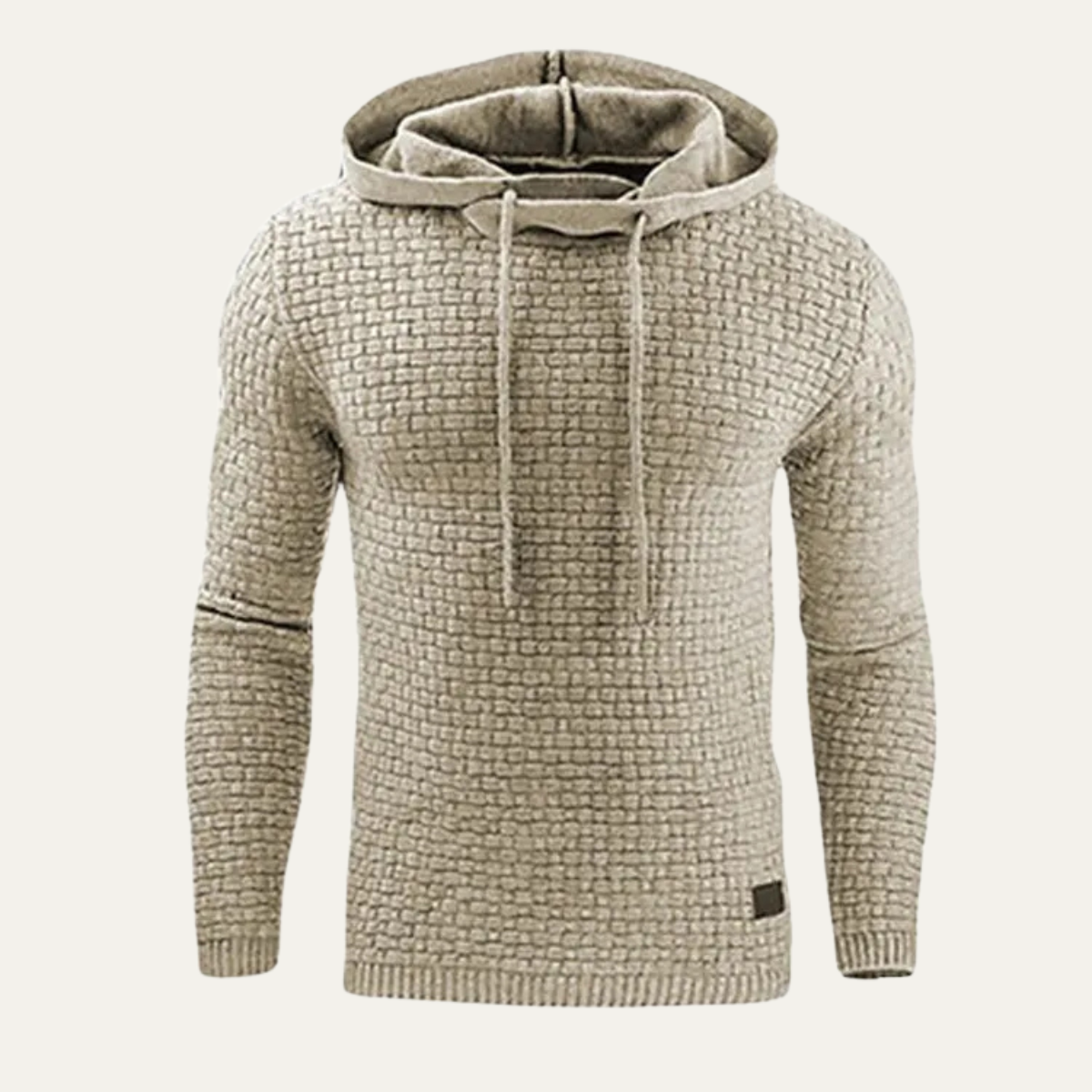 Men’s Hooded Warm Knit Jumper