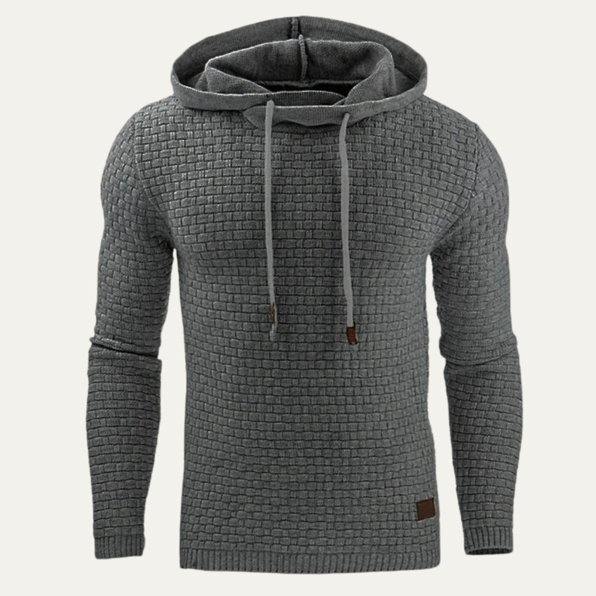 Men’s Hooded Warm Knit Jumper