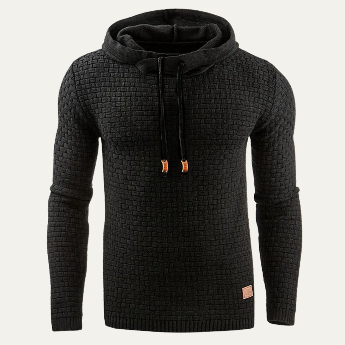Men’s Hooded Warm Knit Jumper