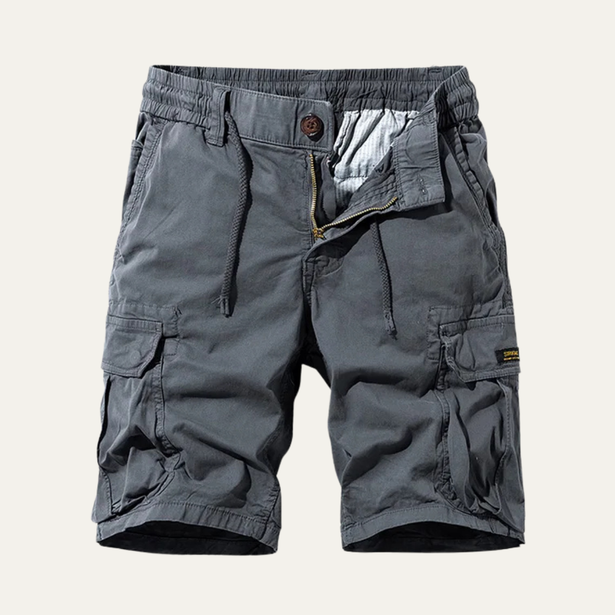 The Rapallo Men’s Relaxed Fit Outdoor Utility Multi Pocket Cargo Shorts