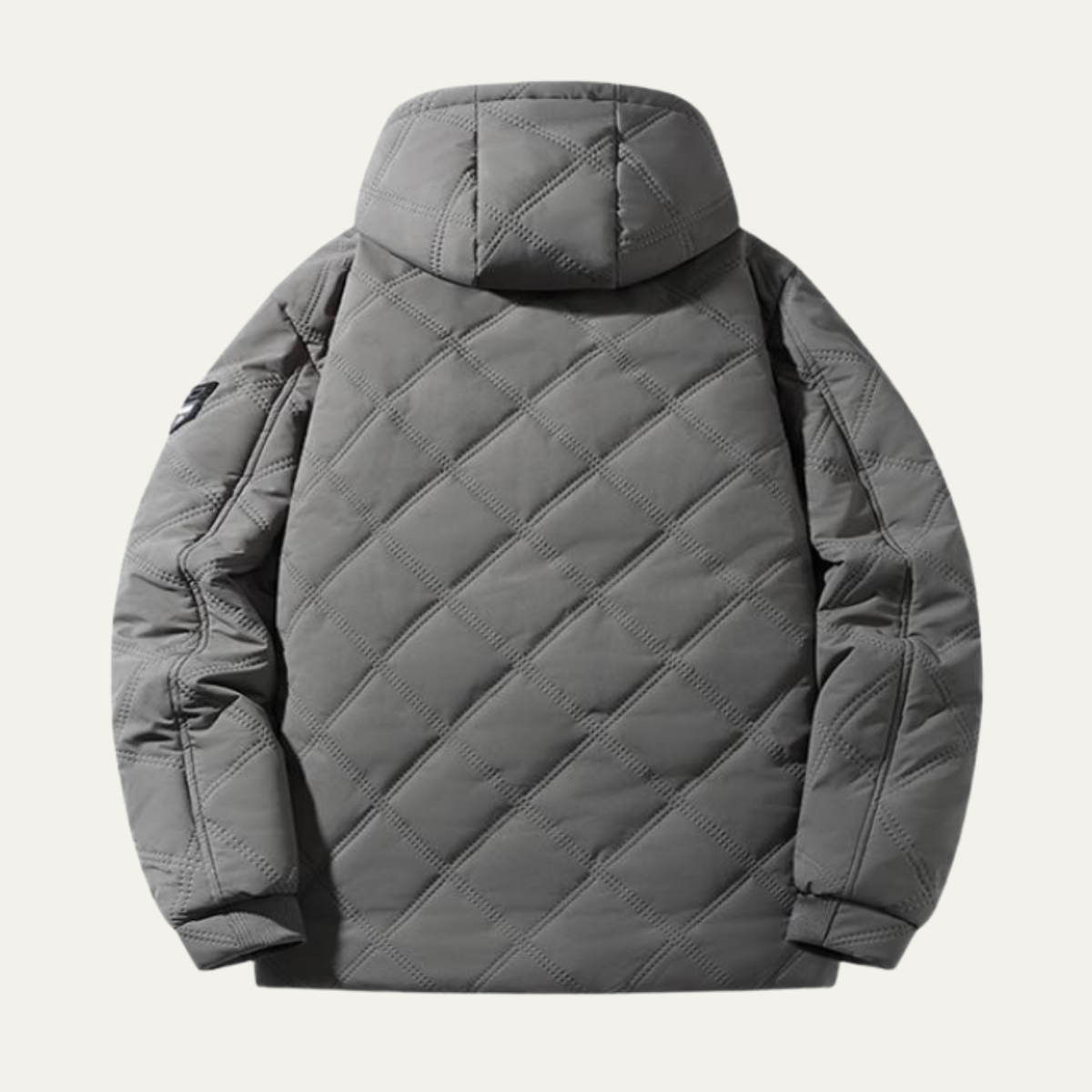 Coatbridge Men's Quilted Puffer Jacket with Fleece Lining for Winter