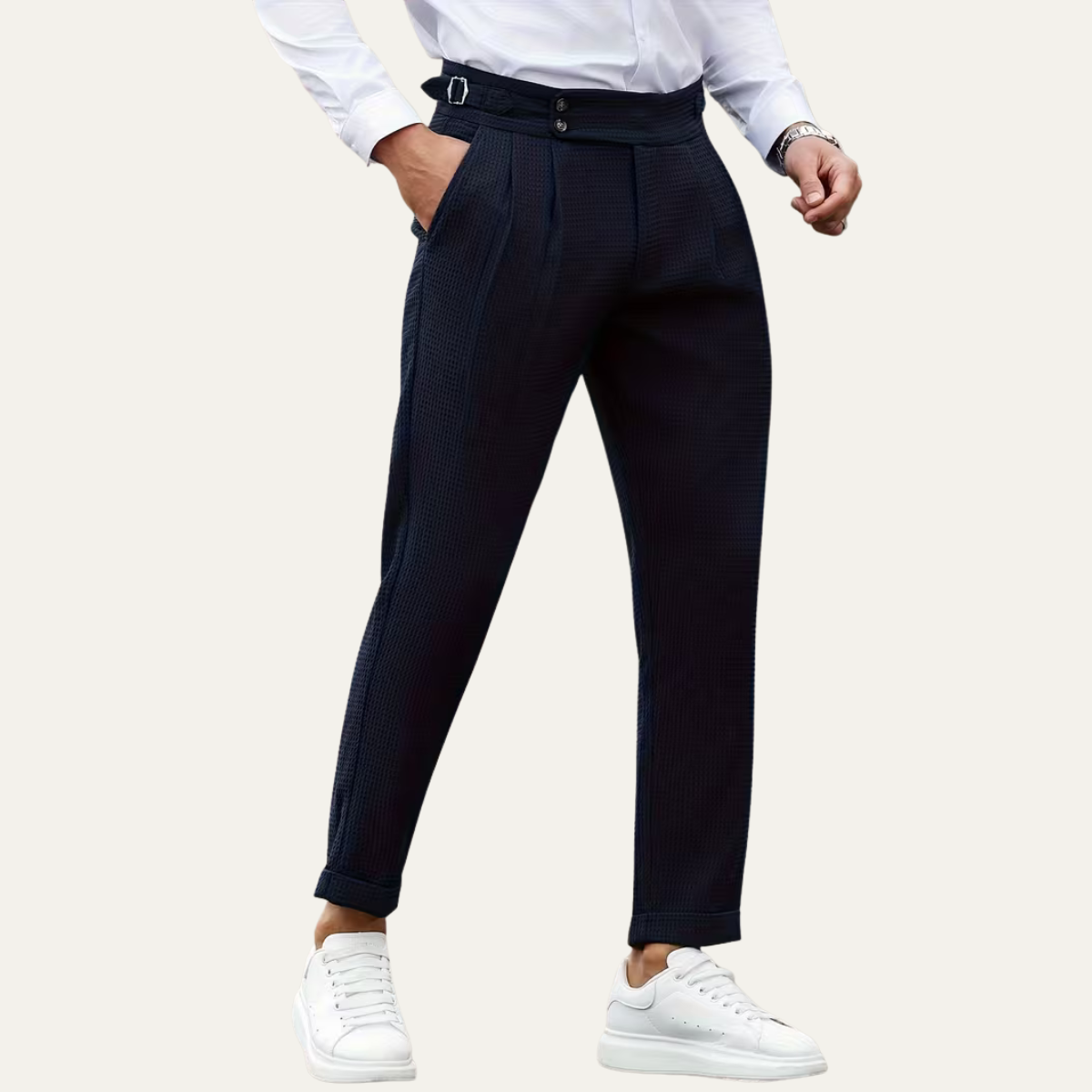 The Yountville Men’s Slim Fit Suit Business Casual Dress Trousers