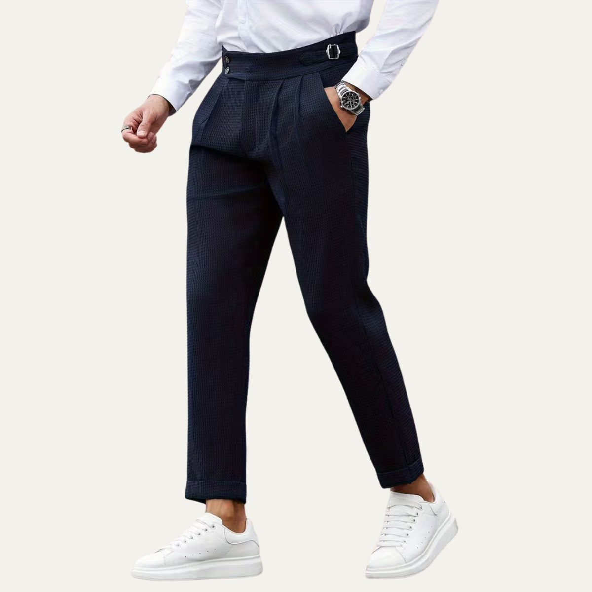 The Yountville Men’s Slim Fit Suit Business Casual Dress Trousers