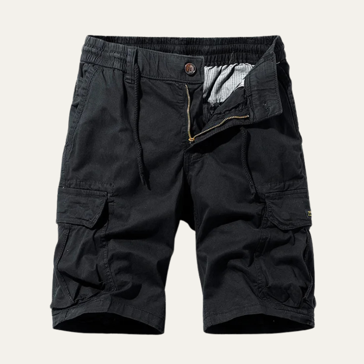 The Rapallo Men’s Relaxed Fit Outdoor Utility Multi Pocket Cargo Shorts