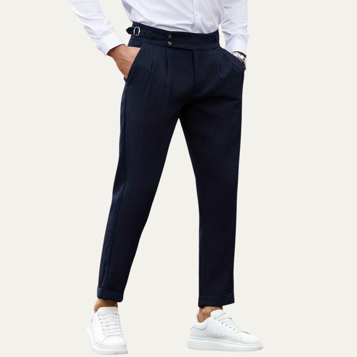 The Yountville Men’s Slim Fit Suit Business Casual Dress Trousers