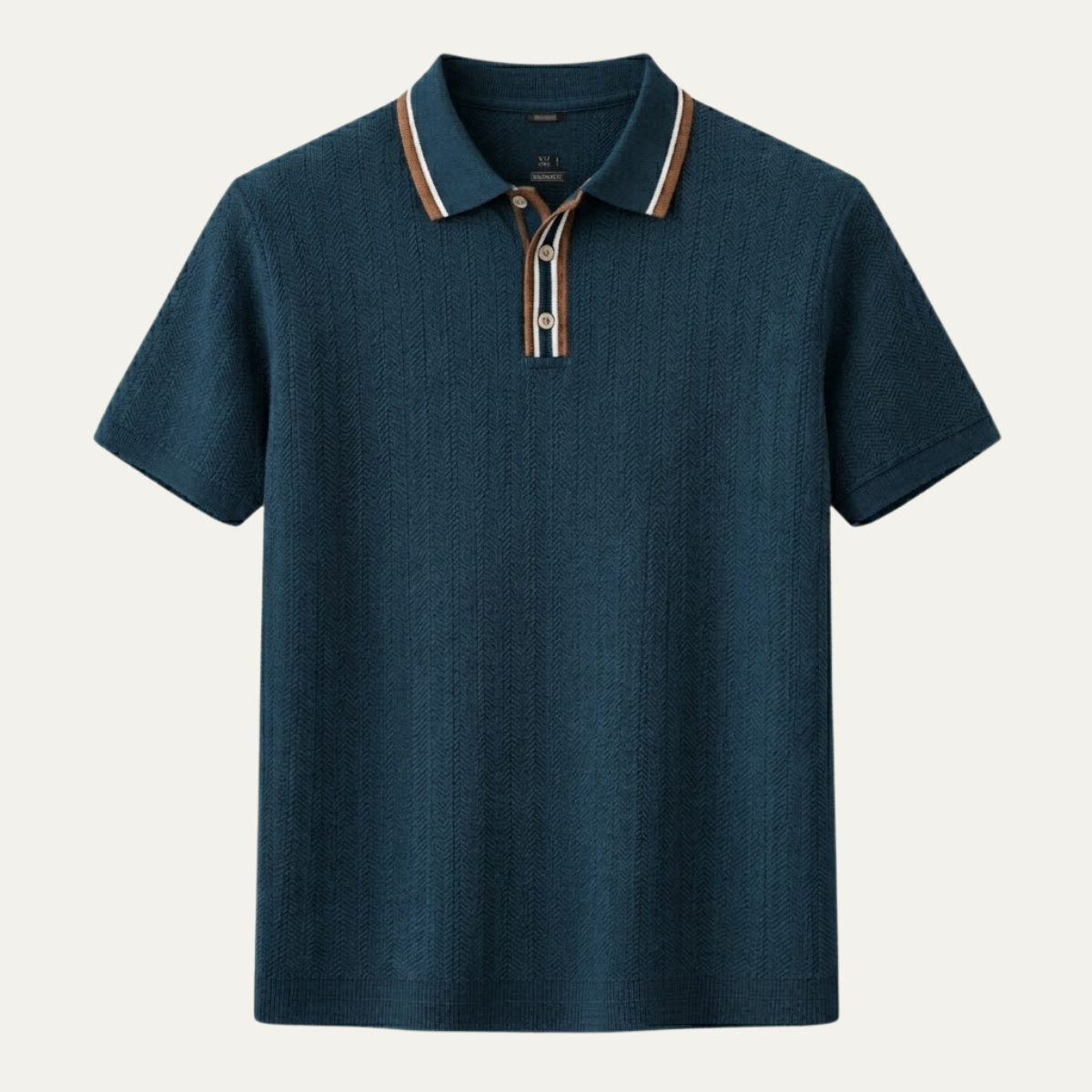 The Lorient Men’s Smart Casual  Knitted Polo Shirt