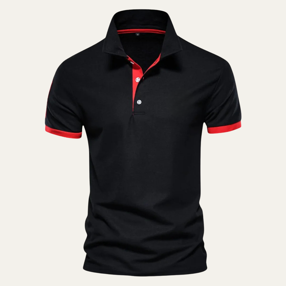 The Monterosso Men’s Cotton Short Sleeve Collared Polo Shirt