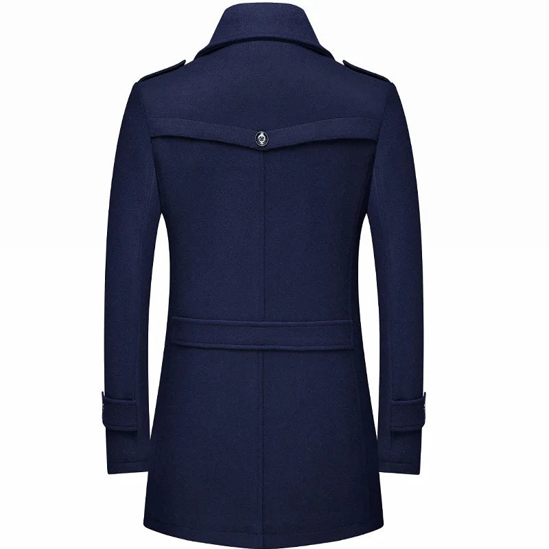 The Peebles Men's Structured Mid Length Winter Coat